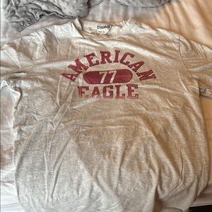 American Eagle Outfitters Vintage Vault Heather Gray Tee